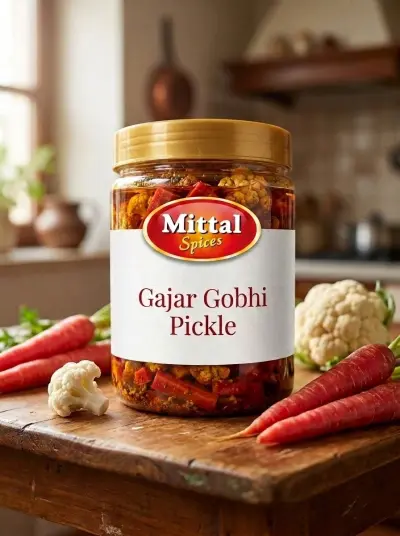 Mittal Spices Gajar Gobhi Pickle (Gajar Gobhi Achaar)