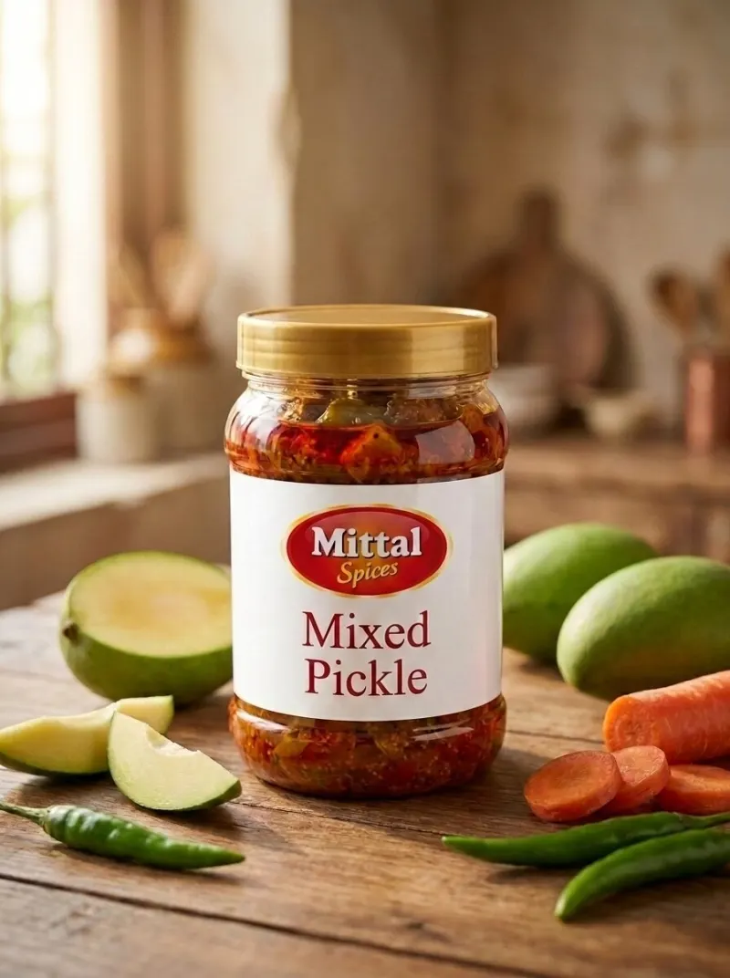 Mittal Spices achaar — 19 tarah ke, ghar ke shudh sarson tel mein