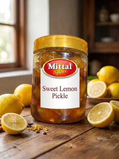 Mittal Spices Sweet Lemon Pickle (Meetha Nimbu Achaar)